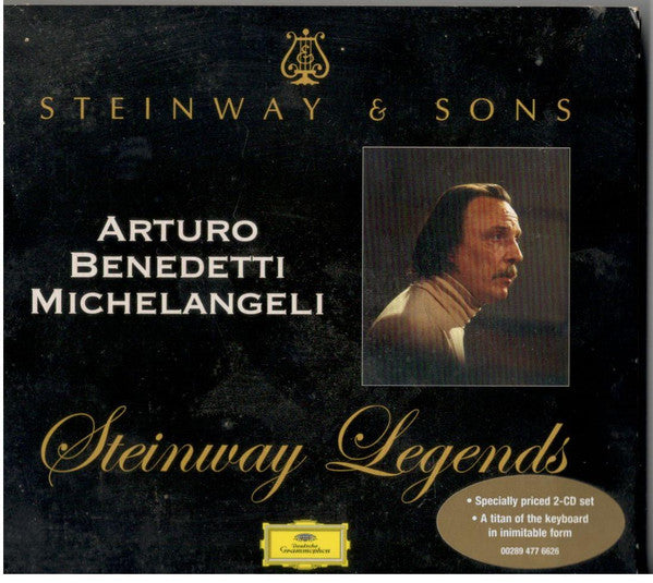Arturo Benedetti Michelangeli : Steinway Legends (2xCD, Comp)