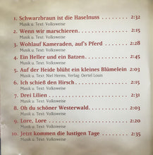 Load image into Gallery viewer, Der Soldatenchor* Und Das Grosse Blasorchester Des Kameradschaftsbundes Frankfurt : Bekannte Soldatenlieder (CD, Album)