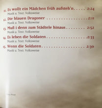 Load image into Gallery viewer, Der Soldatenchor* Und Das Grosse Blasorchester Des Kameradschaftsbundes Frankfurt : Bekannte Soldatenlieder (CD, Album)