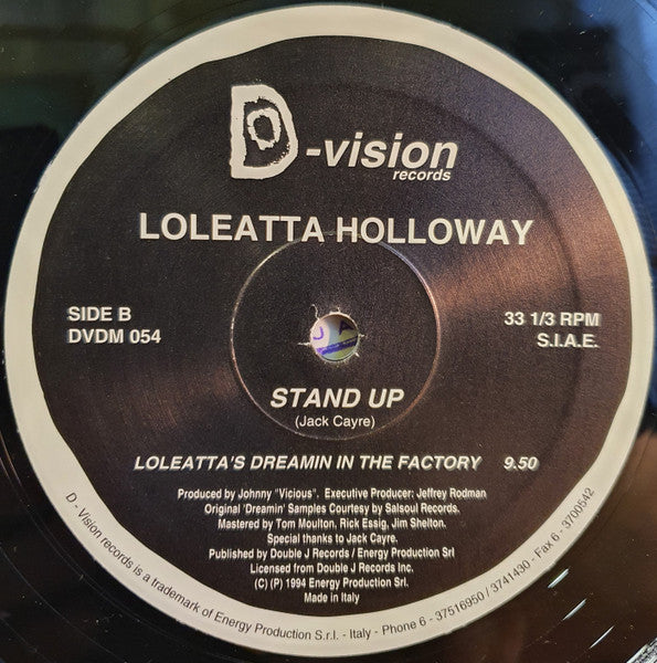Loleatta Holloway : Stand Up (2x12", Ltd)