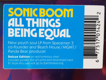Load image into Gallery viewer, Sonic Boom (2) : All Things Being Equal (LP, Album, Dlx, Ltd, Red)