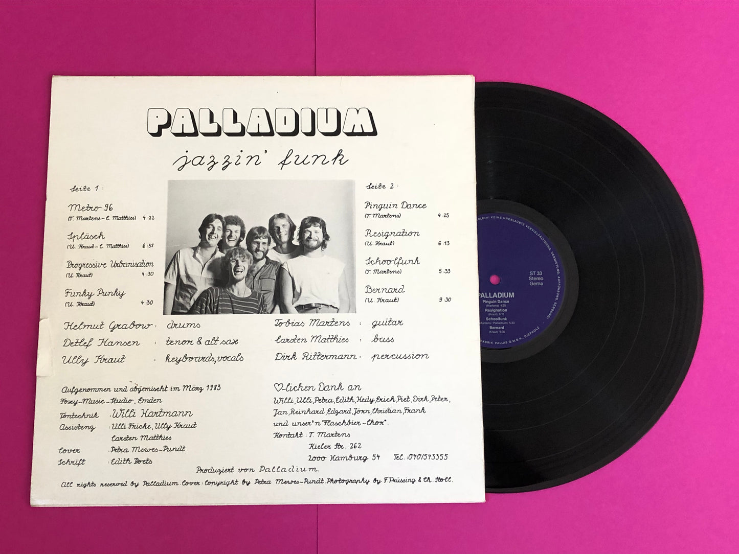 Palladium (3) : Jazzin' Funk (LP, Album)