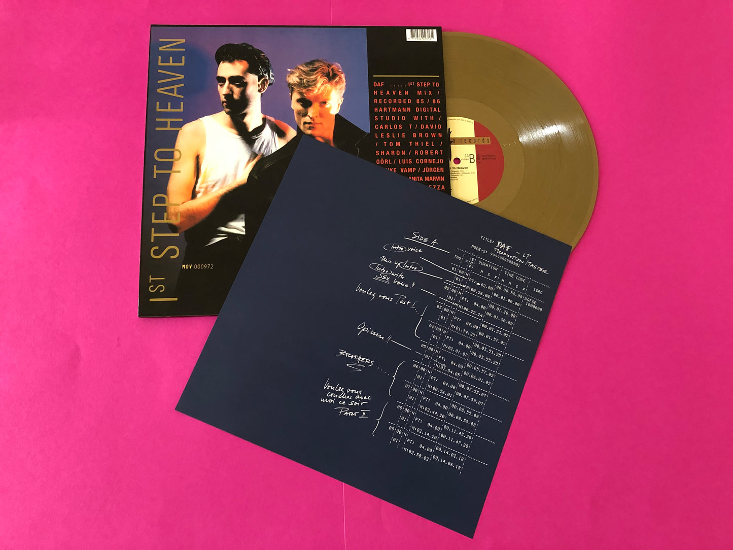 Deutsch Amerikanische Freundschaft : 1st Step To Heaven (LP, Ltd, Num, RE, Gol)