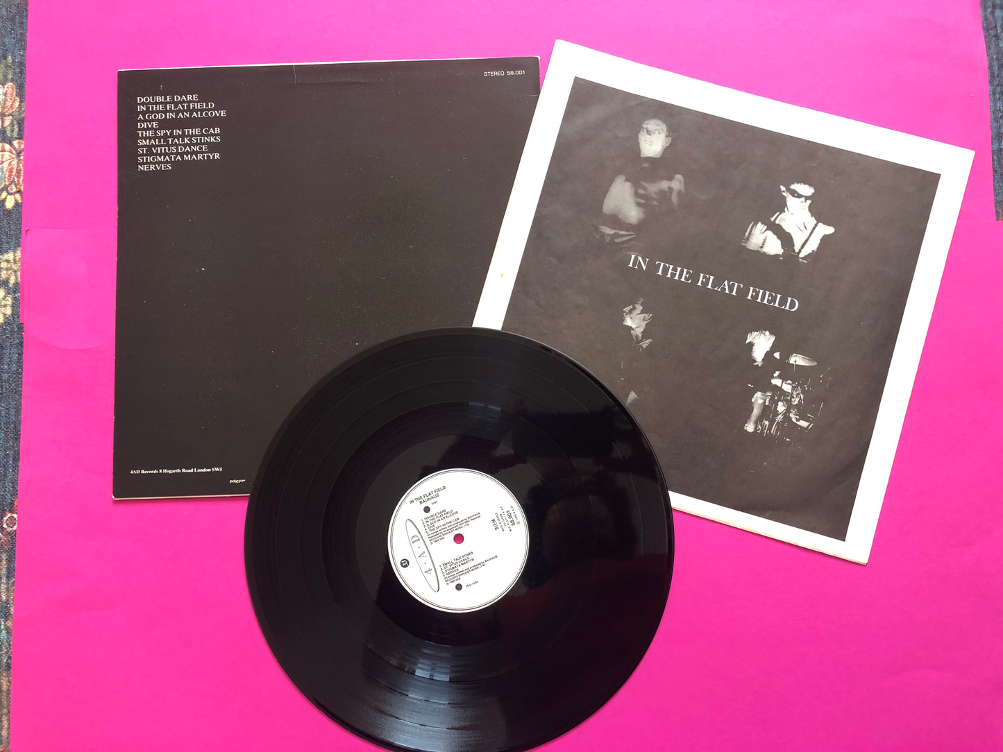 Bauhaus : In The Flat Field (LP,Album)