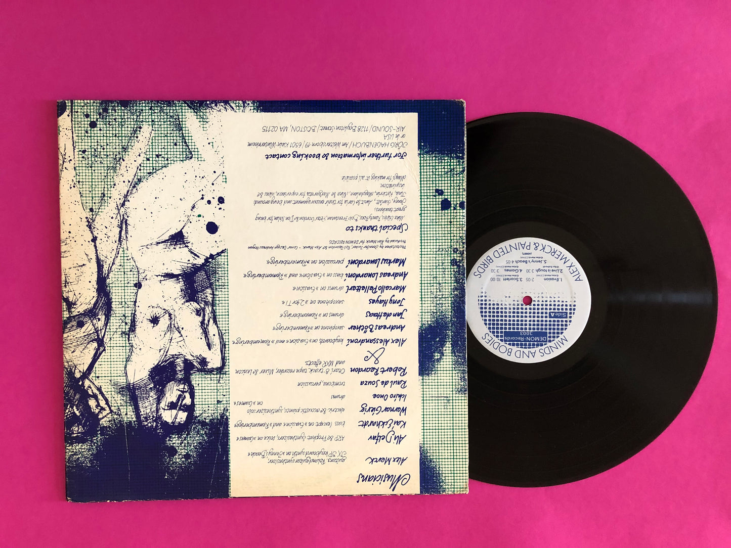 Alex Merck & Painted Birds (2) With Special Guest Raul De Souza : Minds And Bodies (LP,Album)