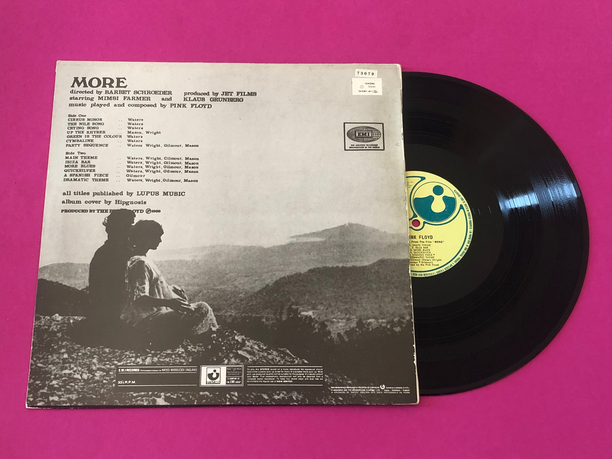 Pink Floyd : Soundtrack From The Film "More" (LP, Album, RE)