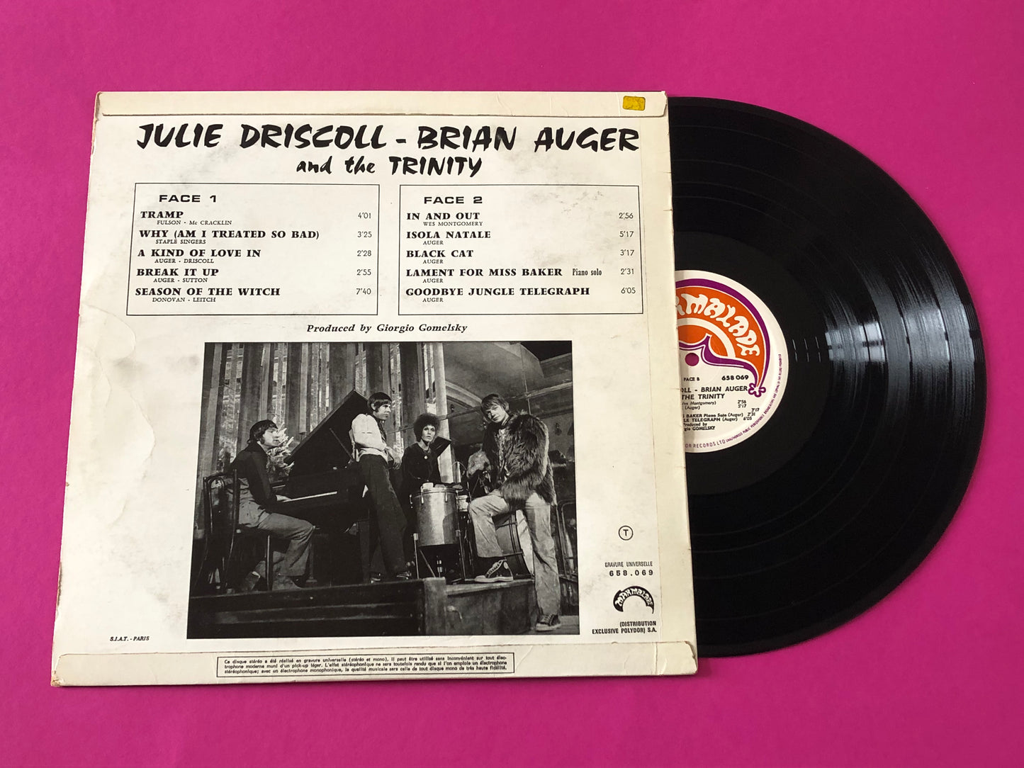 Julie Driscoll, Brian Auger & The Trinity : Julie Driscoll - Brian Auger And The Trinity (LP, Album)