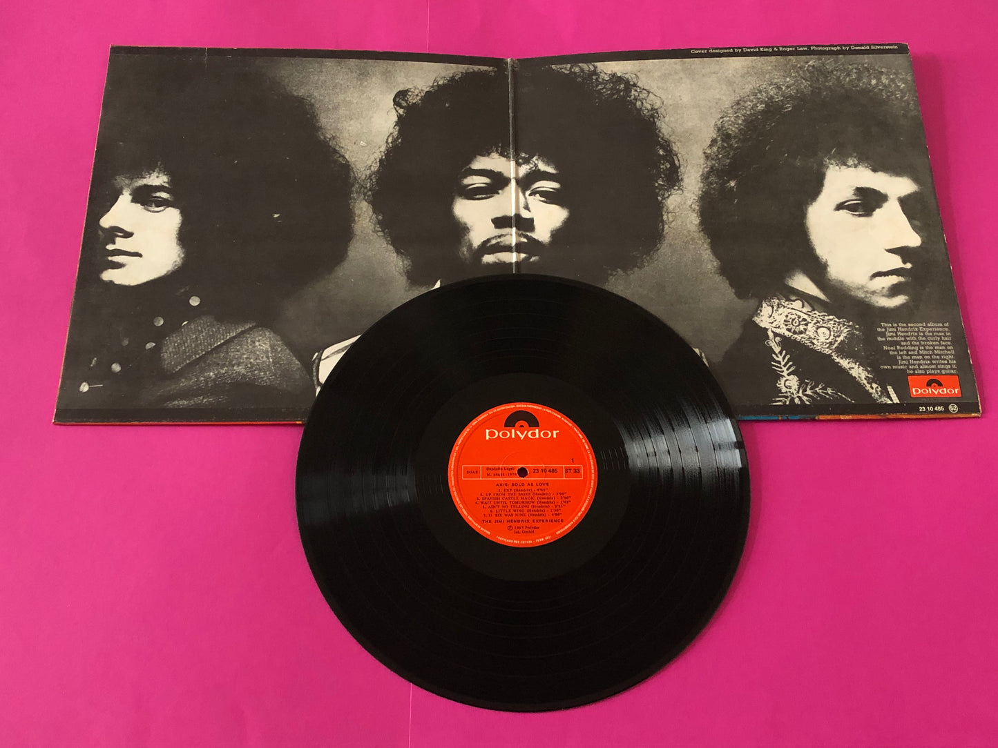The Jimi Hendrix Experience : Axis: Bold As Love (LP, Album, RE, Gat)