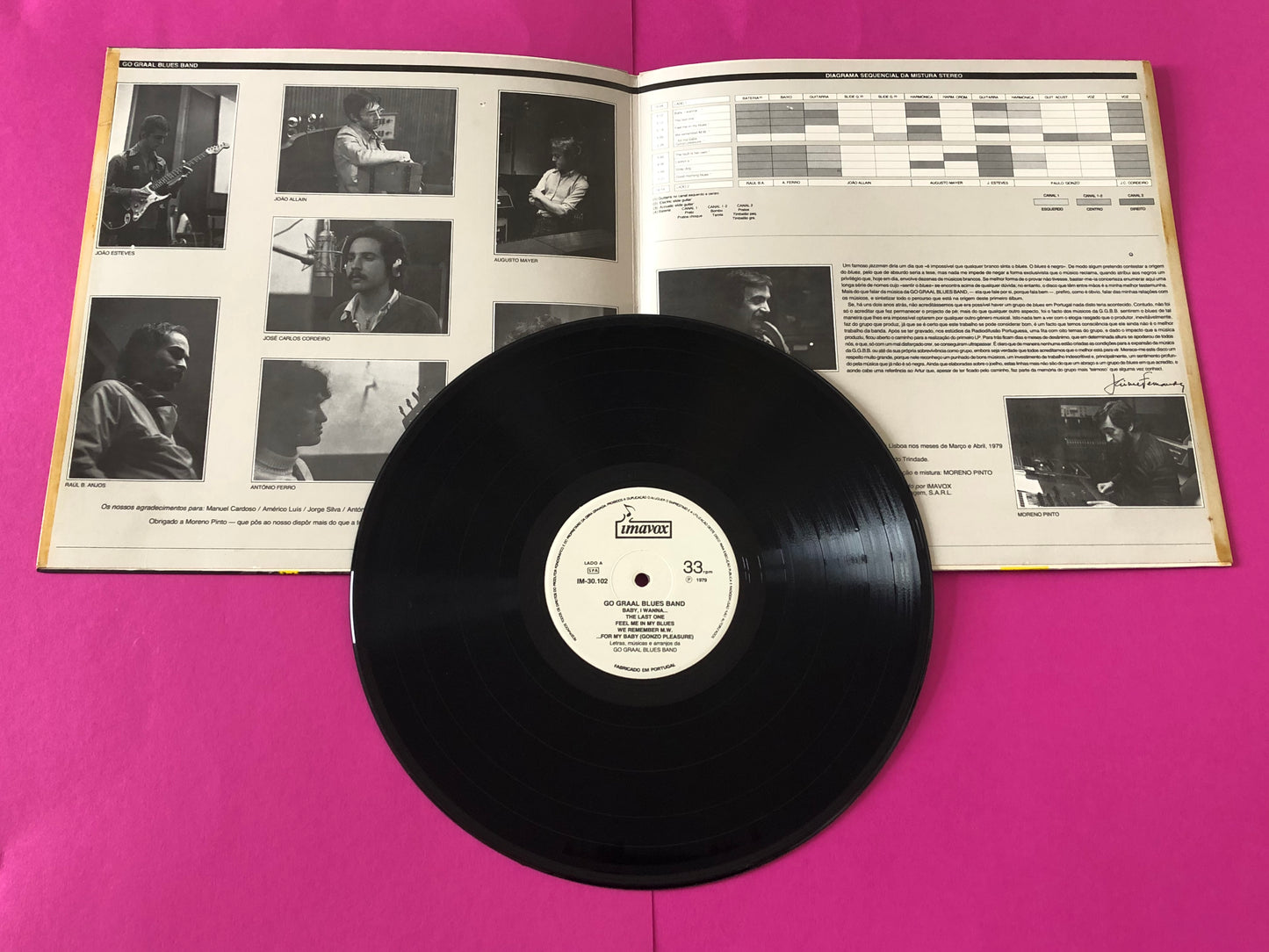 Go Graal Blues Band : Go Graal Blues Band (LP, Album)