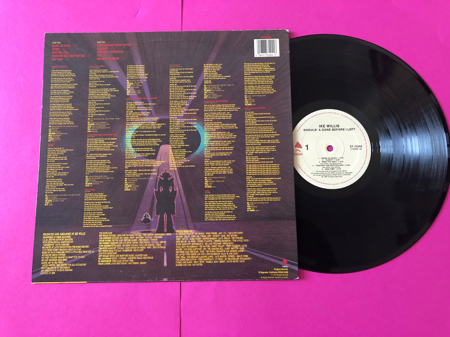 Ike Willis : Should'a Gone Before I Left (LP,Album)