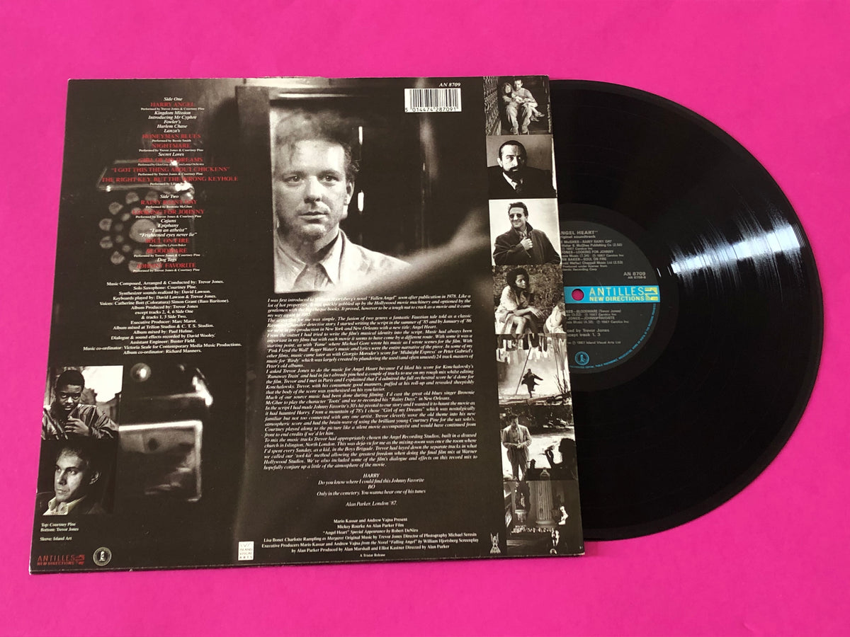 Trevor Jones Featuring Courtney Pine : Angel Heart (Original Motion Picture Soundtrack) (LP, Album)