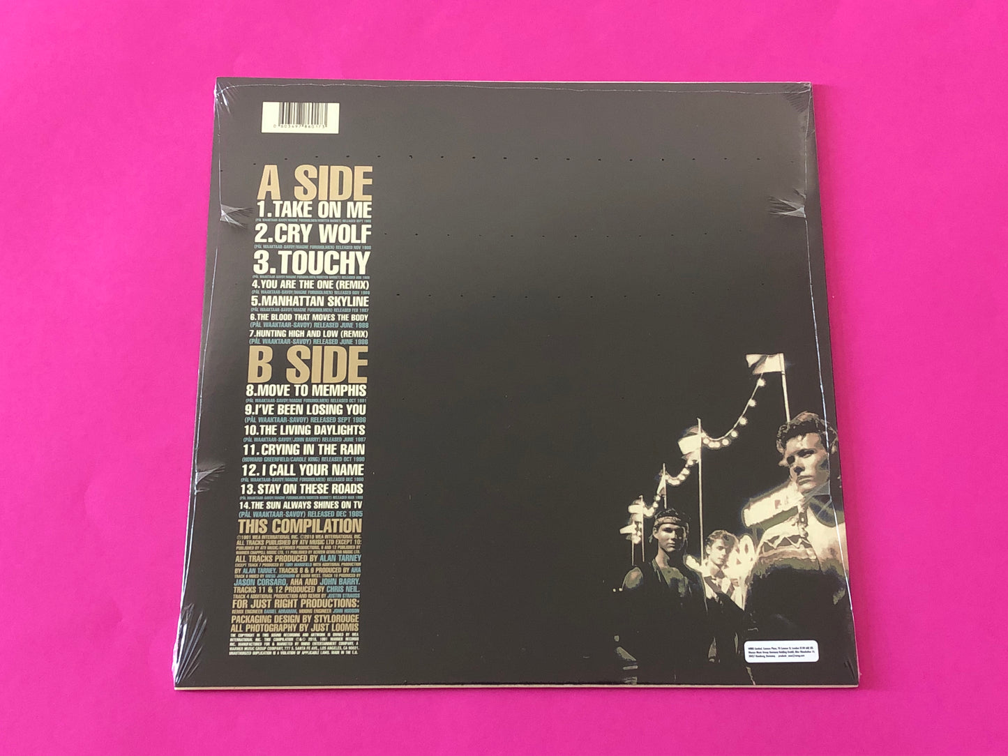a-ha : Headlines And Deadlines - The Hits Of A-Ha (LP,Compilation,Reissue)