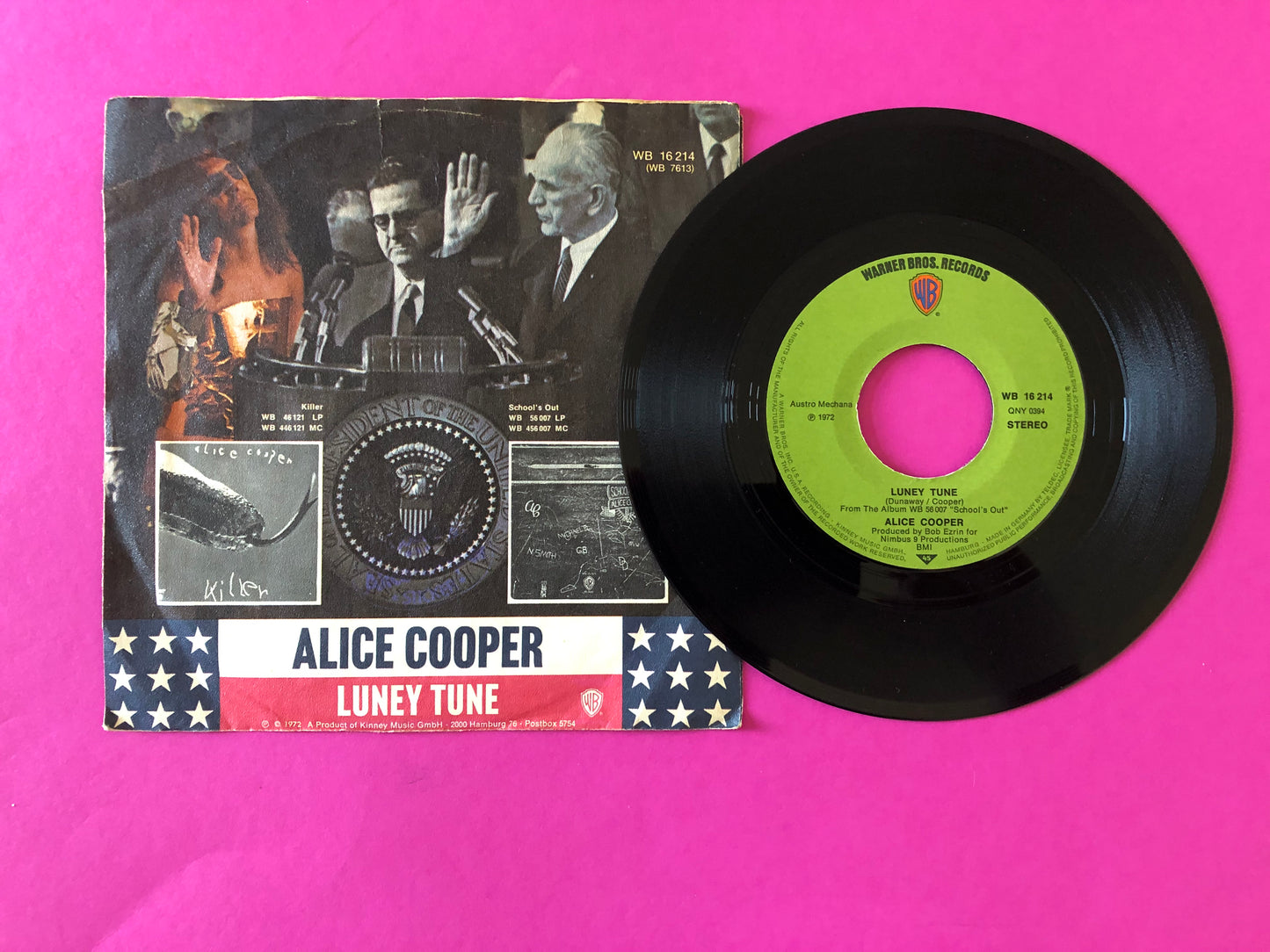 Alice Cooper : Elected (7",Single,45 RPM)