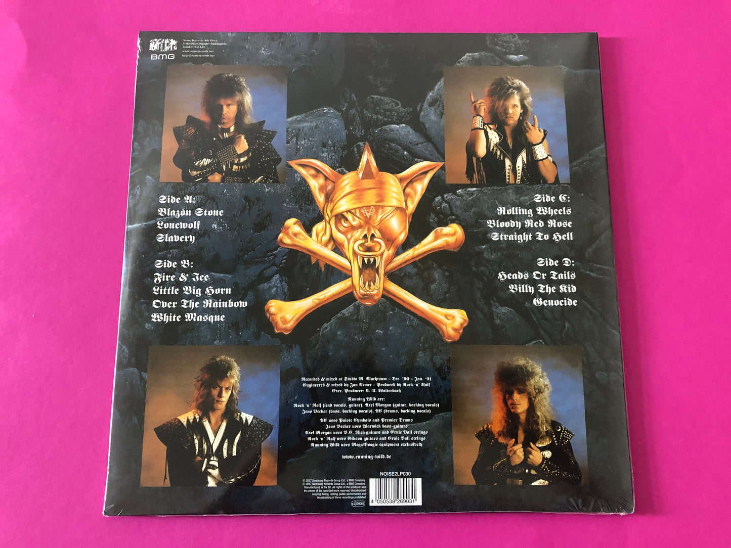 Running Wild : Blazon Stone (LP,Album,Reissue,Remastered)