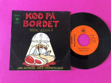 Charger l'image dans la galerie, Jan Monrad, Mik Schack & Tømrerclaus : Kød På Bordet (7", RP, Sun)