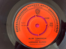 Load image into Gallery viewer, Lorraine Ellison : Try (Just A Little Bit Harder) / In My Tomorrow (7", Single)