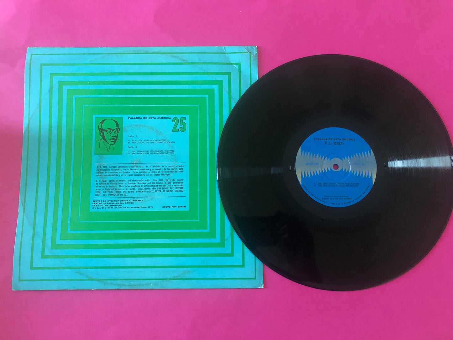 Victor Stafford Reid : Prose Fiction / Narrativa (LP, Album)