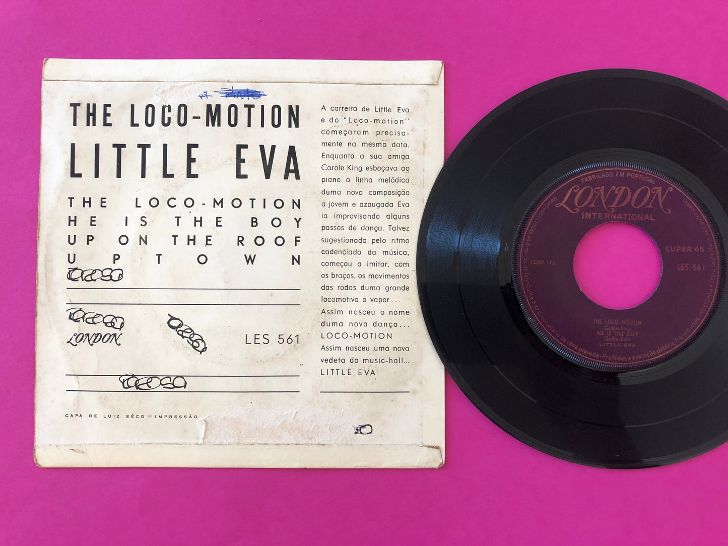 Little Eva : Locomotion (7", EP)