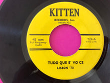 Load image into Gallery viewer, Eddie & Lisbon 70 : Tudo Que E' Voce (7")