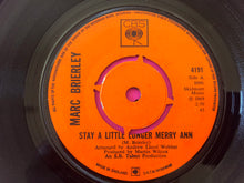 Charger l'image dans la galerie, Marc Brierley : Stay A Little Longer Merry Ann (7", Single)