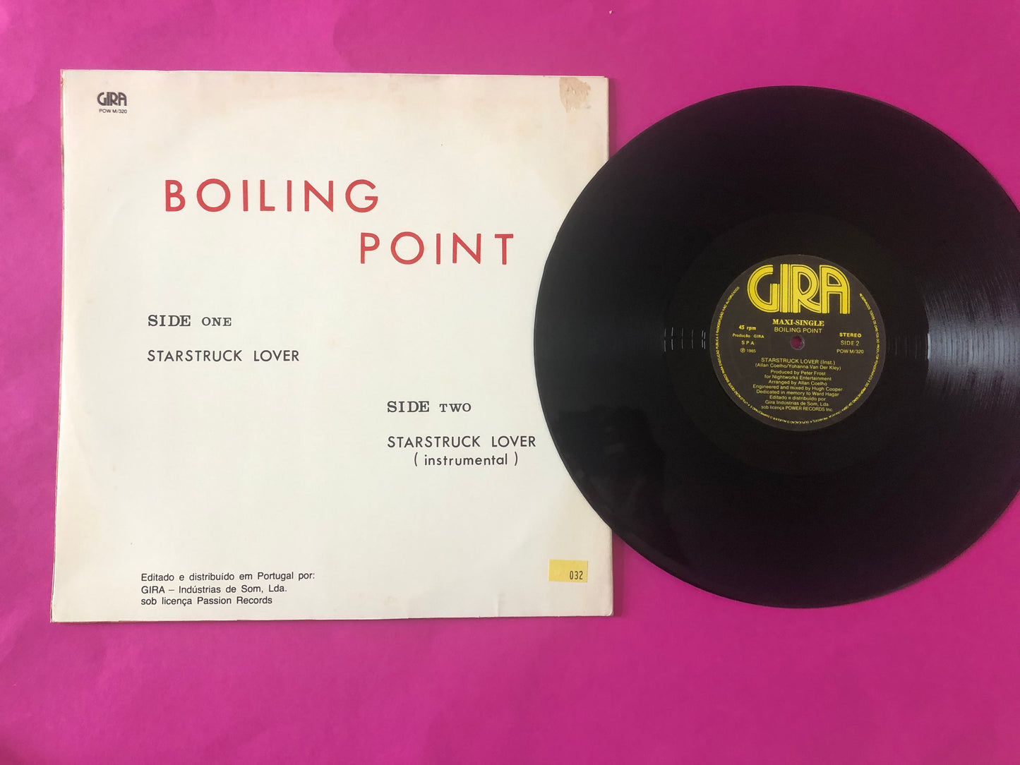 Boiling Point (5) : Starstruck Lover (12", Maxi)