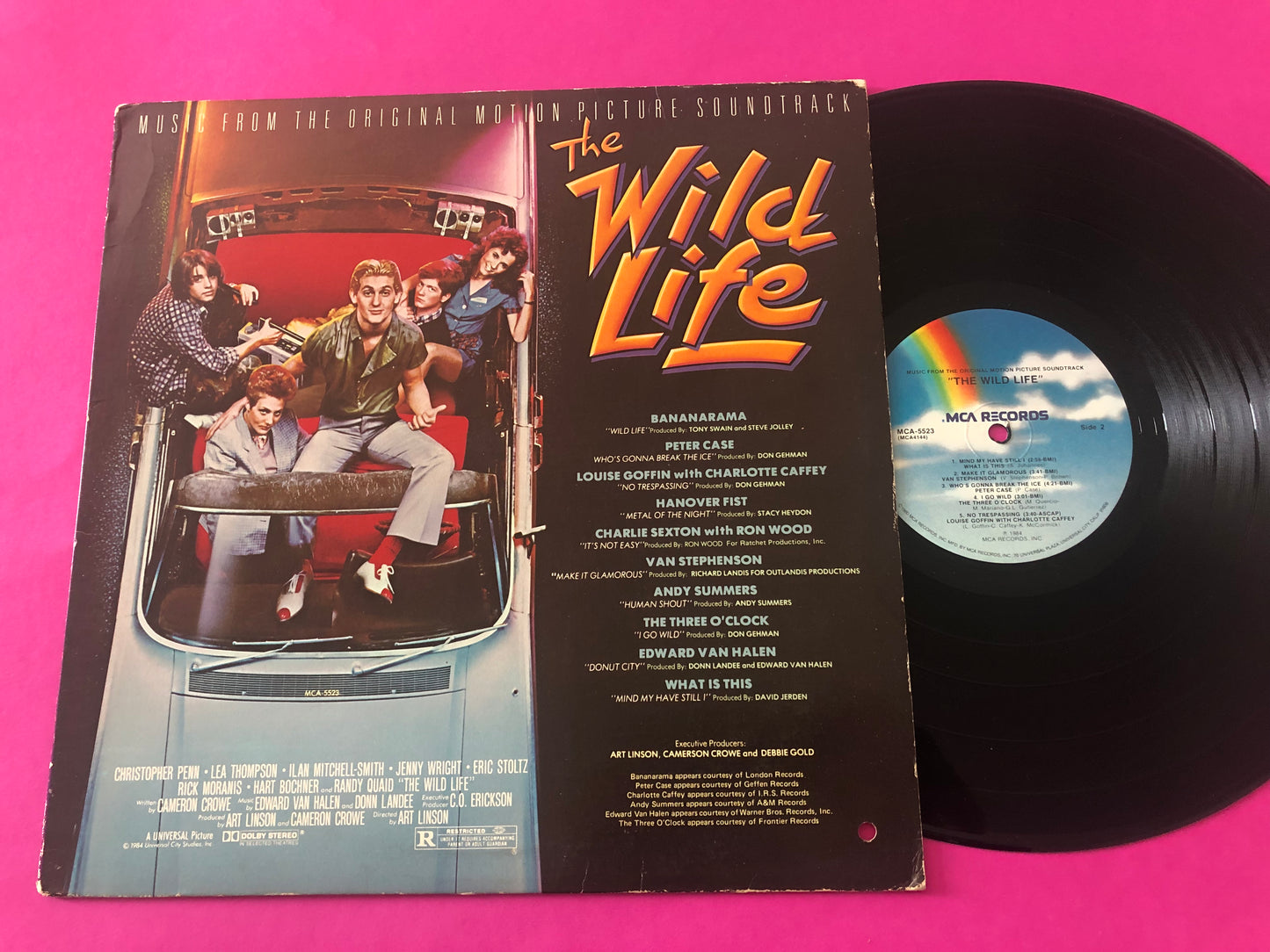 Various : The Wild Life (Music From The Original Motion Picture Soundtrack) (LP,Album)