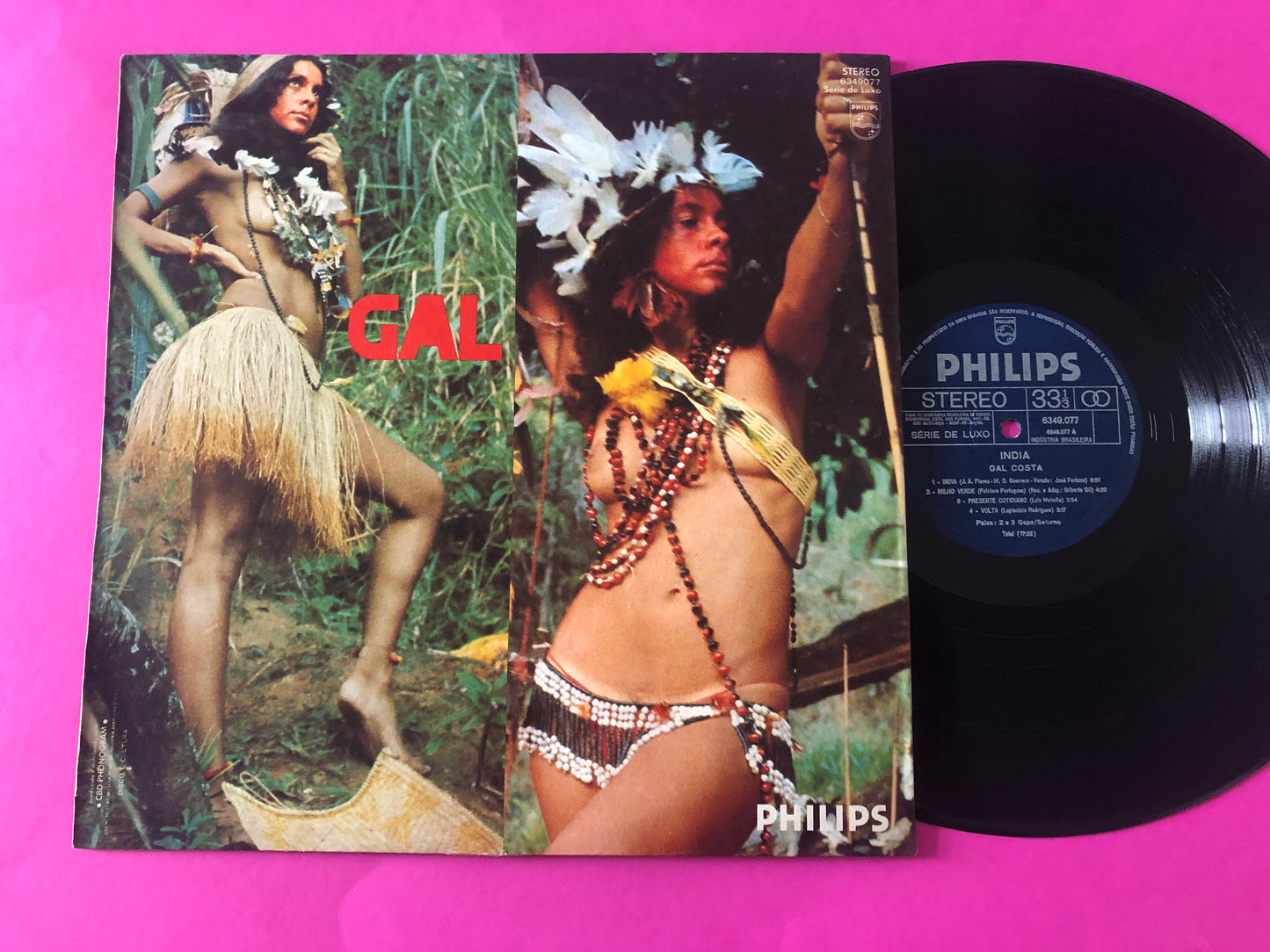 Gal Costa : Índia (LP, Album, RP, Gat)