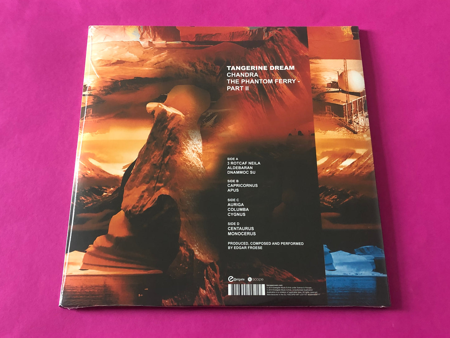 Tangerine Dream : Chandra (The Phantom Ferry - Part II) (LP,Album,Reissue,Stereo)