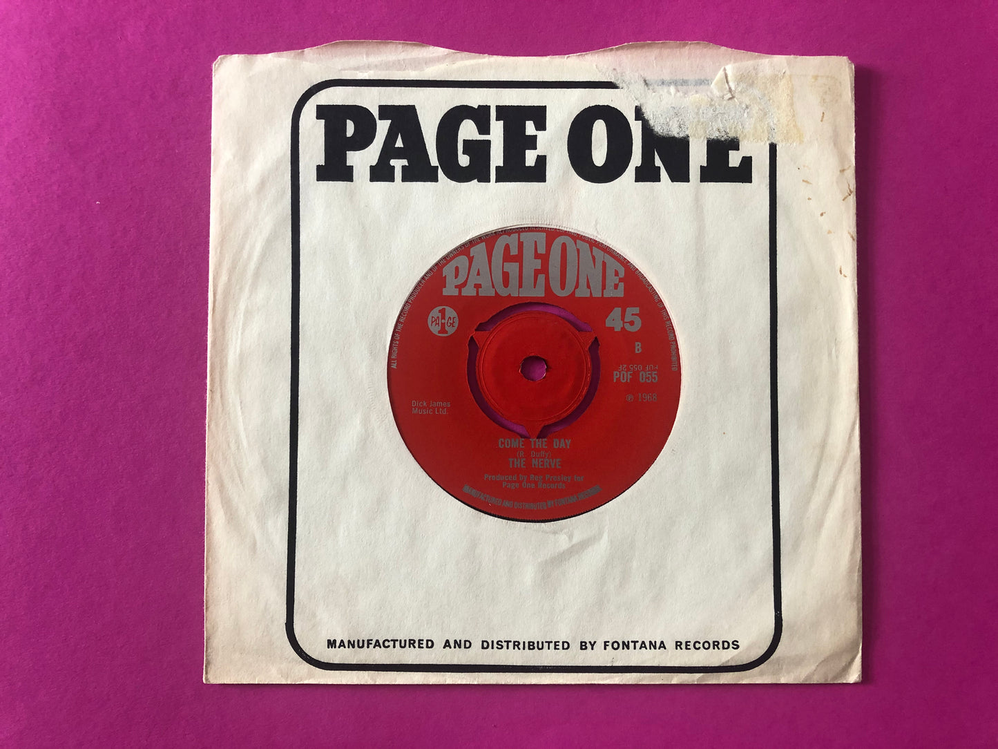 The Nerve (4) : Magic Spectacles (7", Mono)