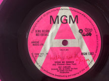 Load image into Gallery viewer, Ray Carlson (2) : Speak No Sorrow (7", Promo)