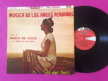 画像をギャラリービューアに読み込む, Conjunto Sol Del Perú : Musica De Los Andes Peruanos Vol.2 Musica Del Cuzco (LP,Stereo)