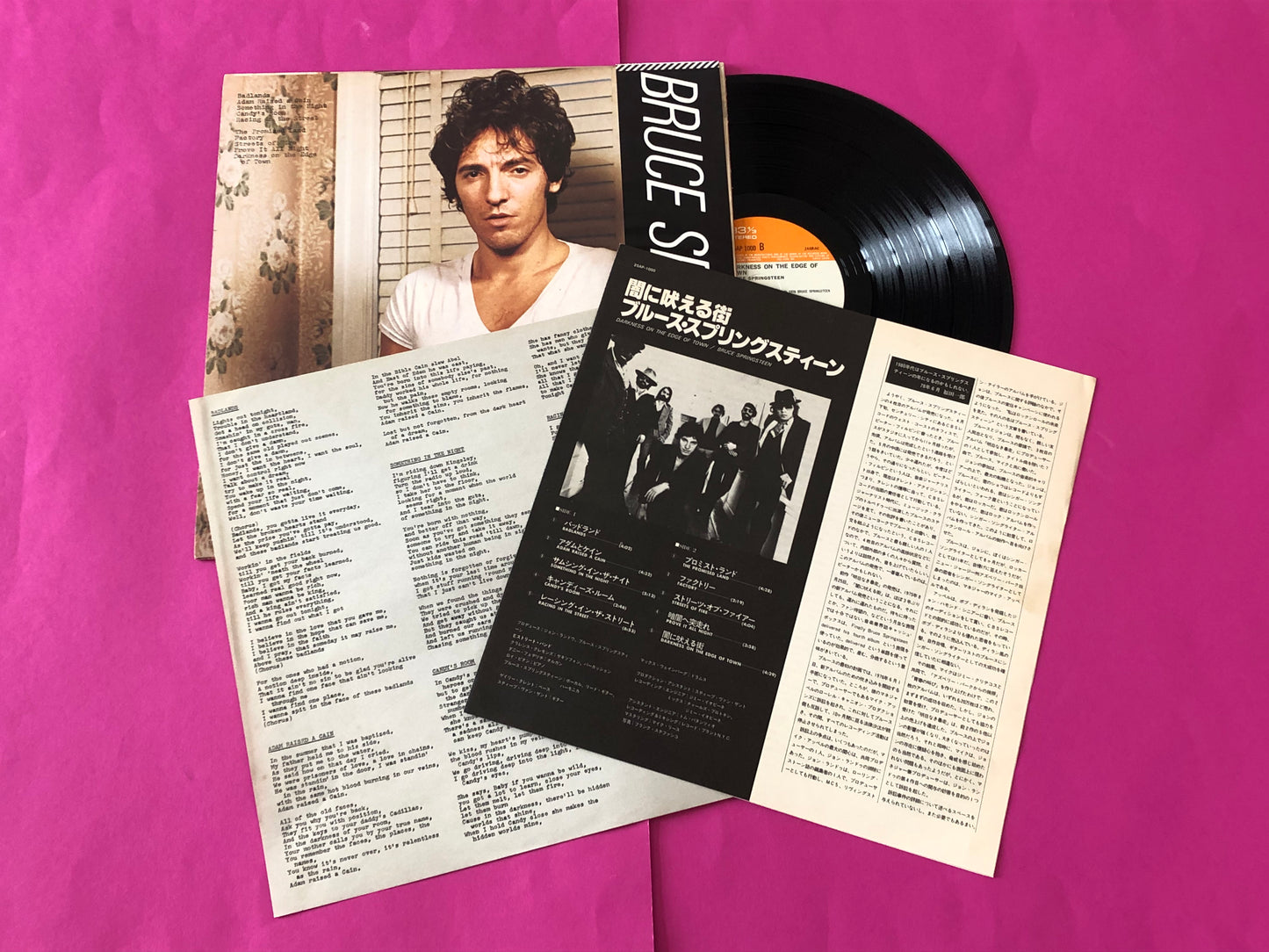 Bruce Springsteen : Darkness On The Edge Of Town (LP,Album)