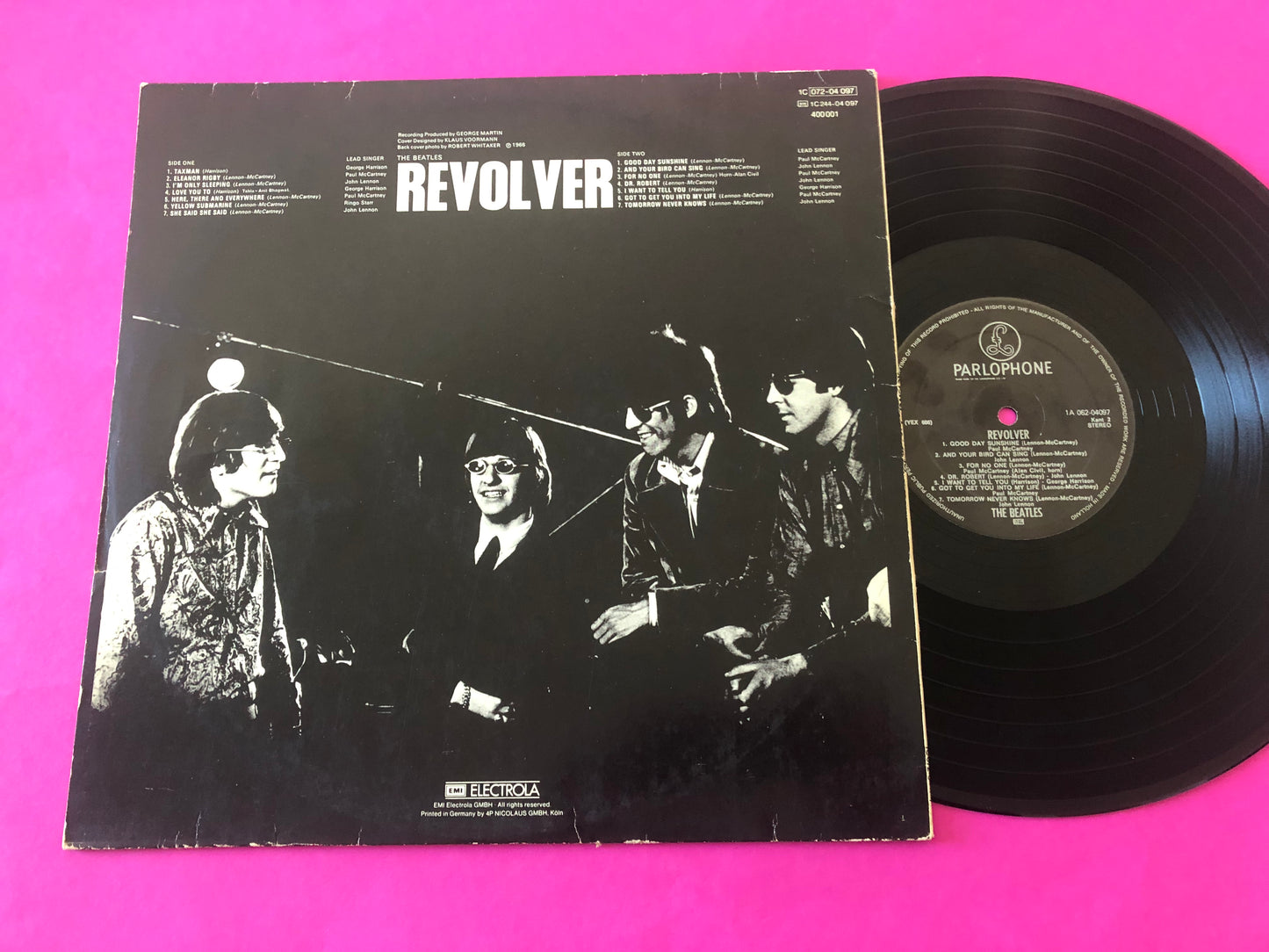 Beatles, The : Revolver (LP,Album,Reissue)