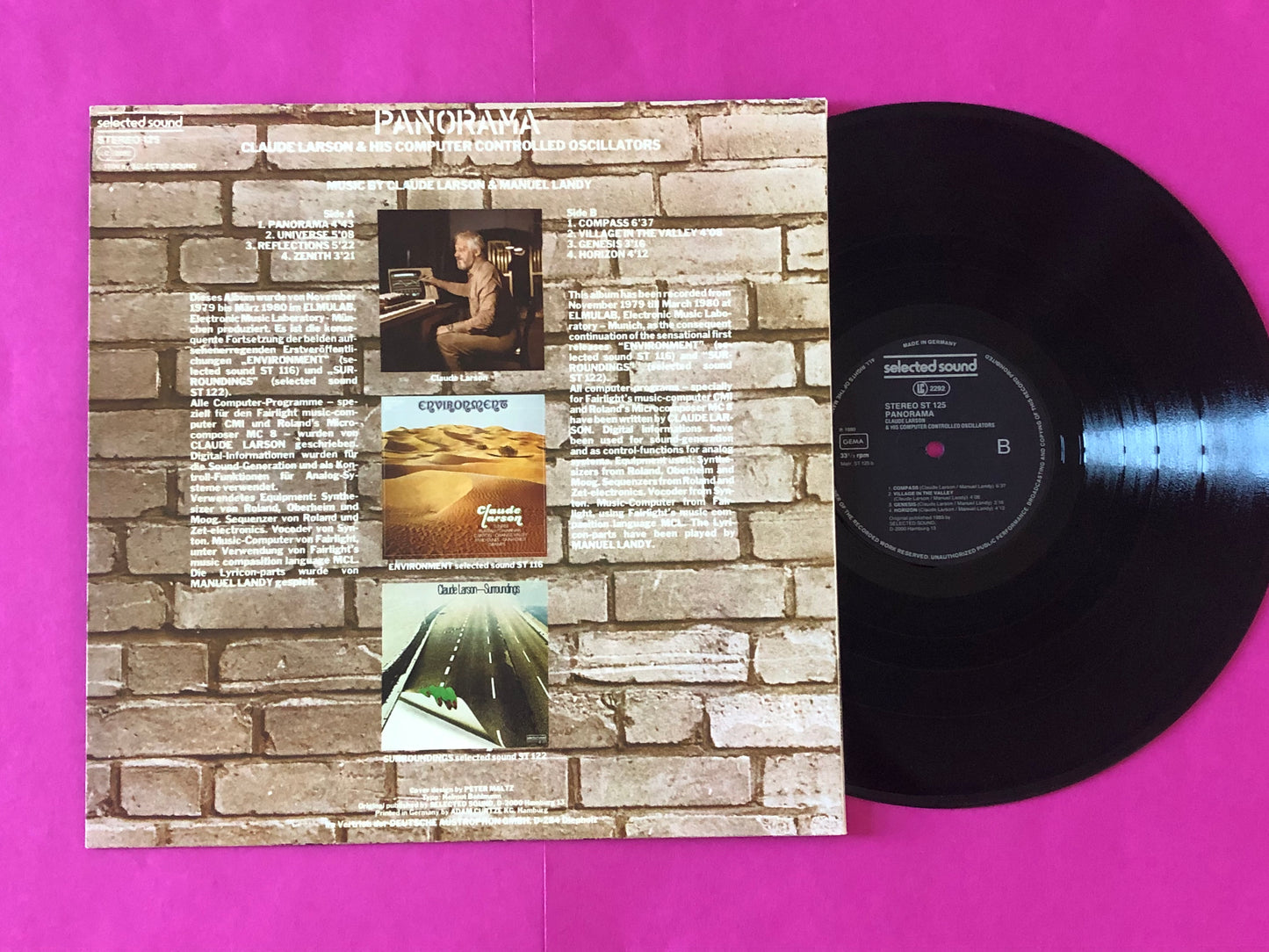 Claude Larson : Panorama (LP,Album)