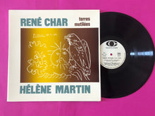画像をギャラリービューアに読み込む, René Char, Hélène Martin : Terres Mutilées (LP,Album,Stereo)