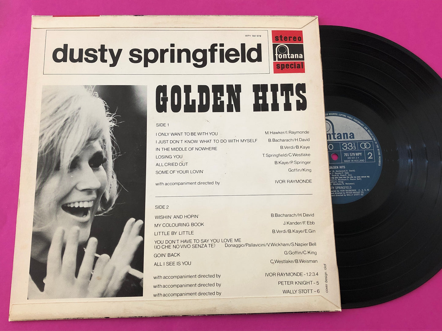 Dusty Springfield : Golden Hits (LP,Compilation,Reissue)