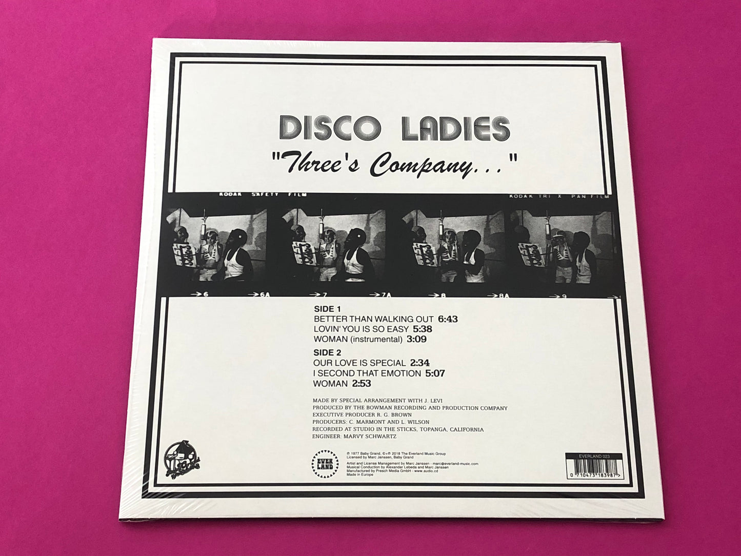 Disco Ladies : Three's Company... (LP,Album)