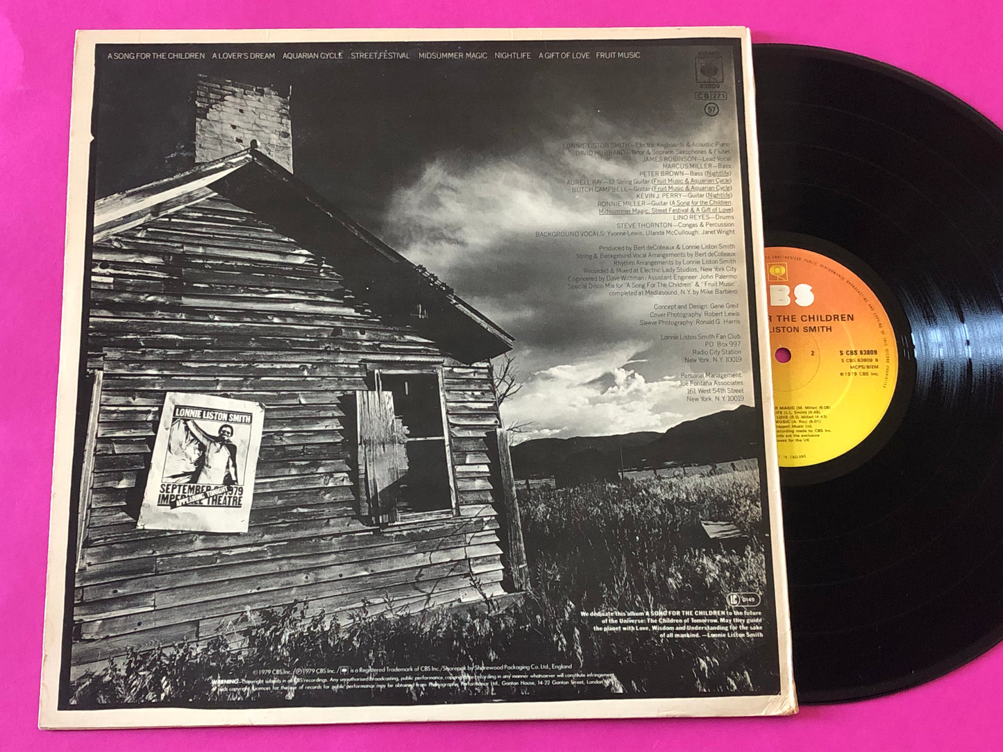 Lonnie Liston Smith : A Song For The Children (LP)