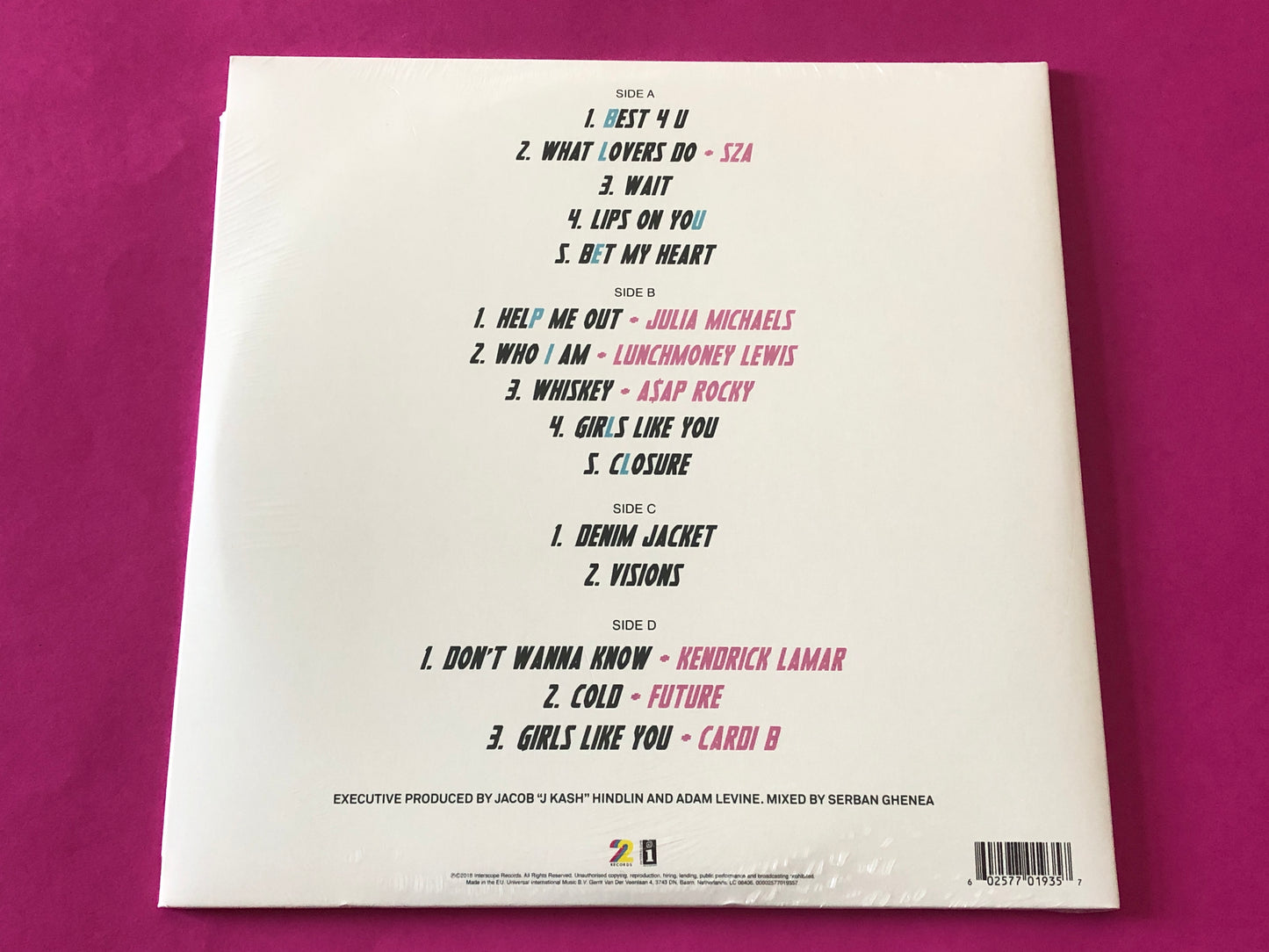 Maroon 5 : Red Pill Blues (LP, Blu + LP, Red + Album, Dlx, RE)