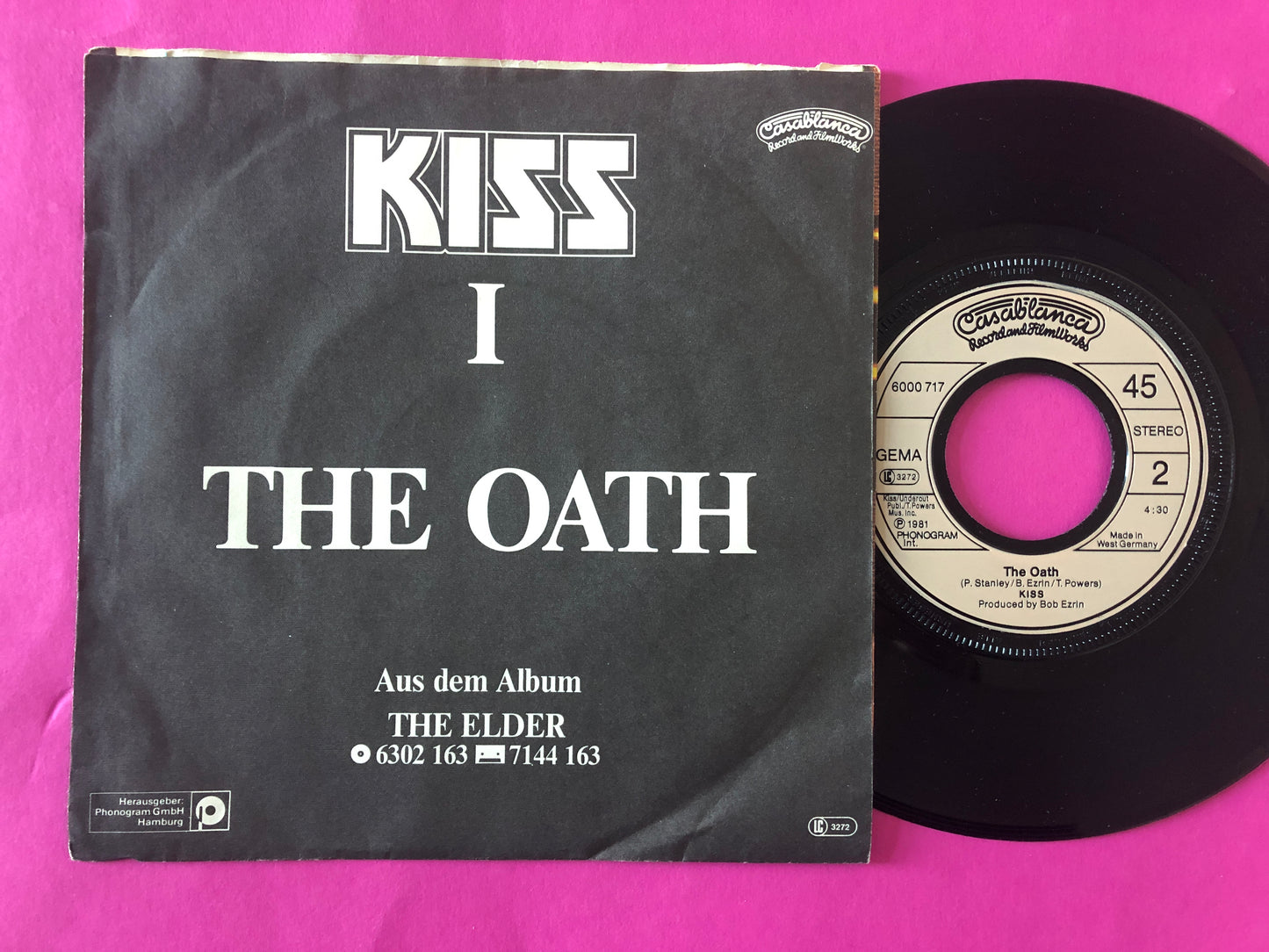 Kiss : I (7",45 RPM,Single)