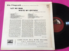 Load image into Gallery viewer, Ella Fitzgerald : Ella Fitzgerald Sings Songs From Let No Man Write My Epitaph (LP, Album, Mono)