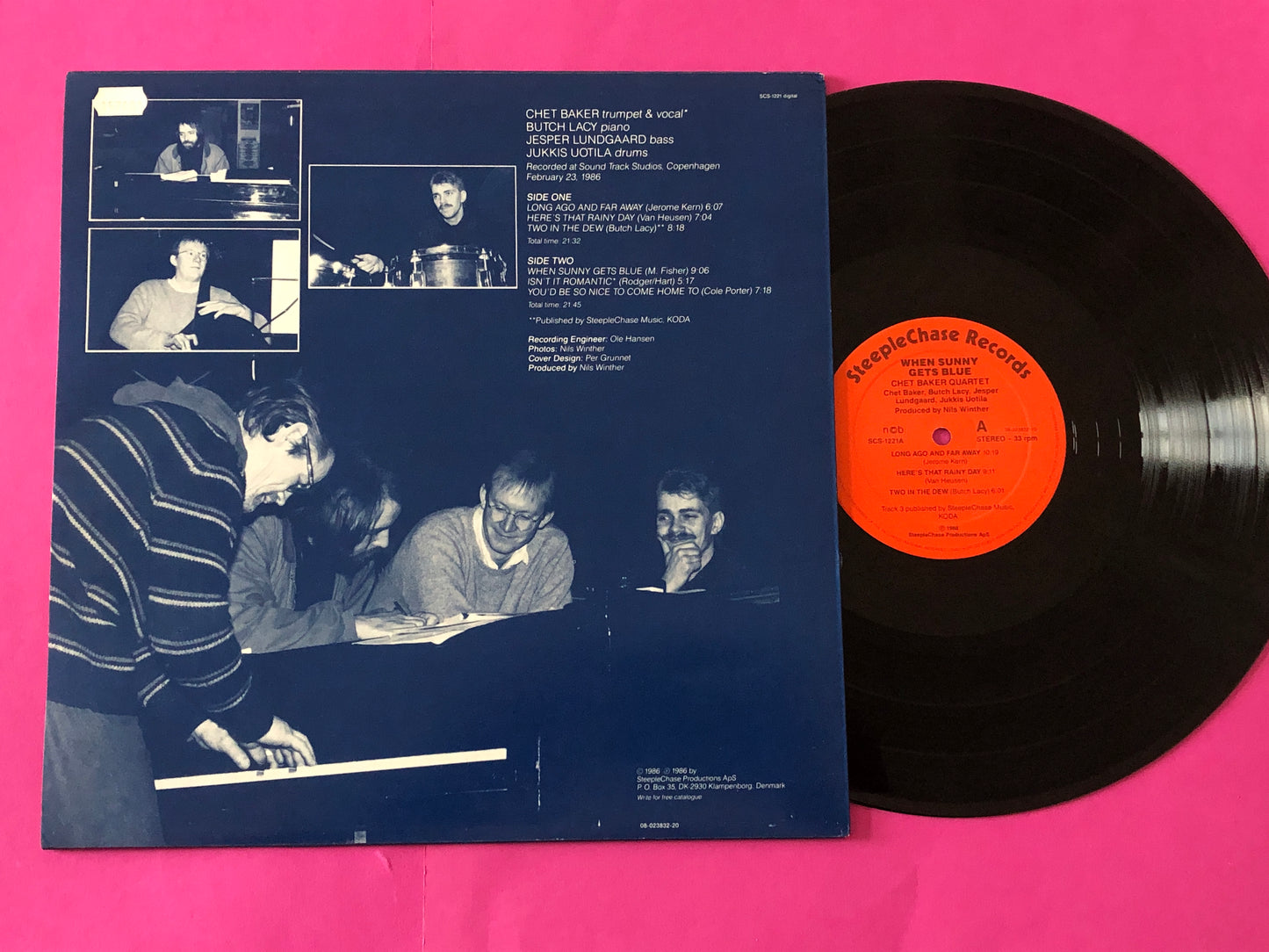 Chet Baker Quartet : When Sunny Gets Blue (LP, Album)