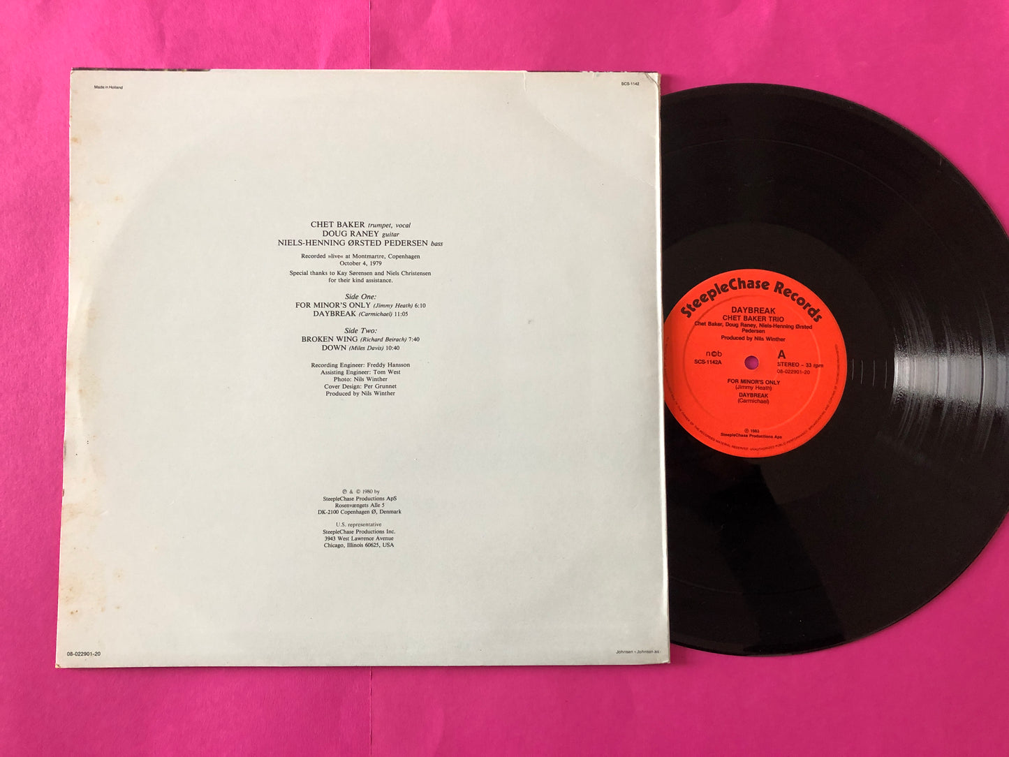 Chet Baker Trio : Daybreak (LP, Album)