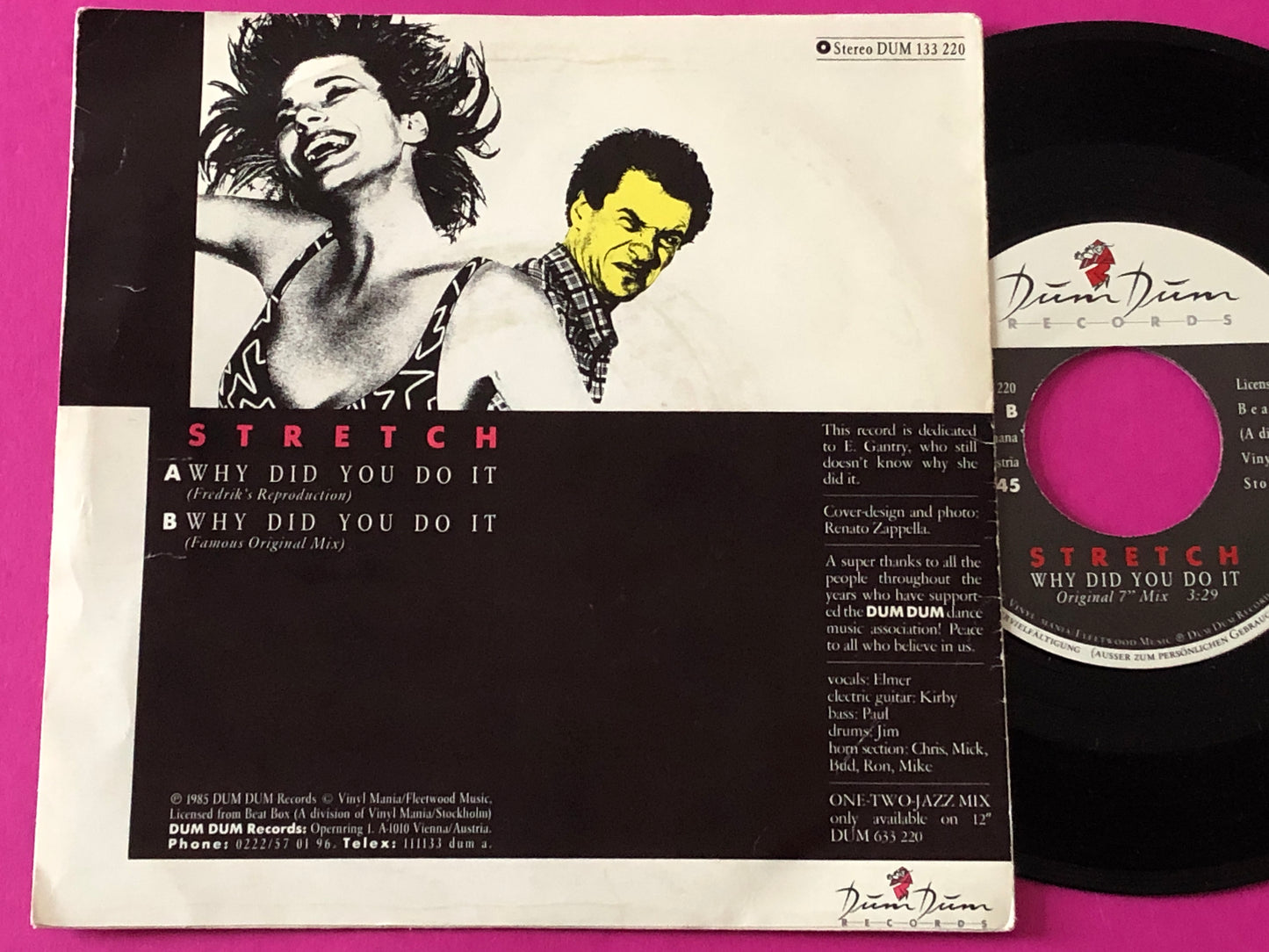 Stretch : Why Did You Do It (7",45 RPM,Single)