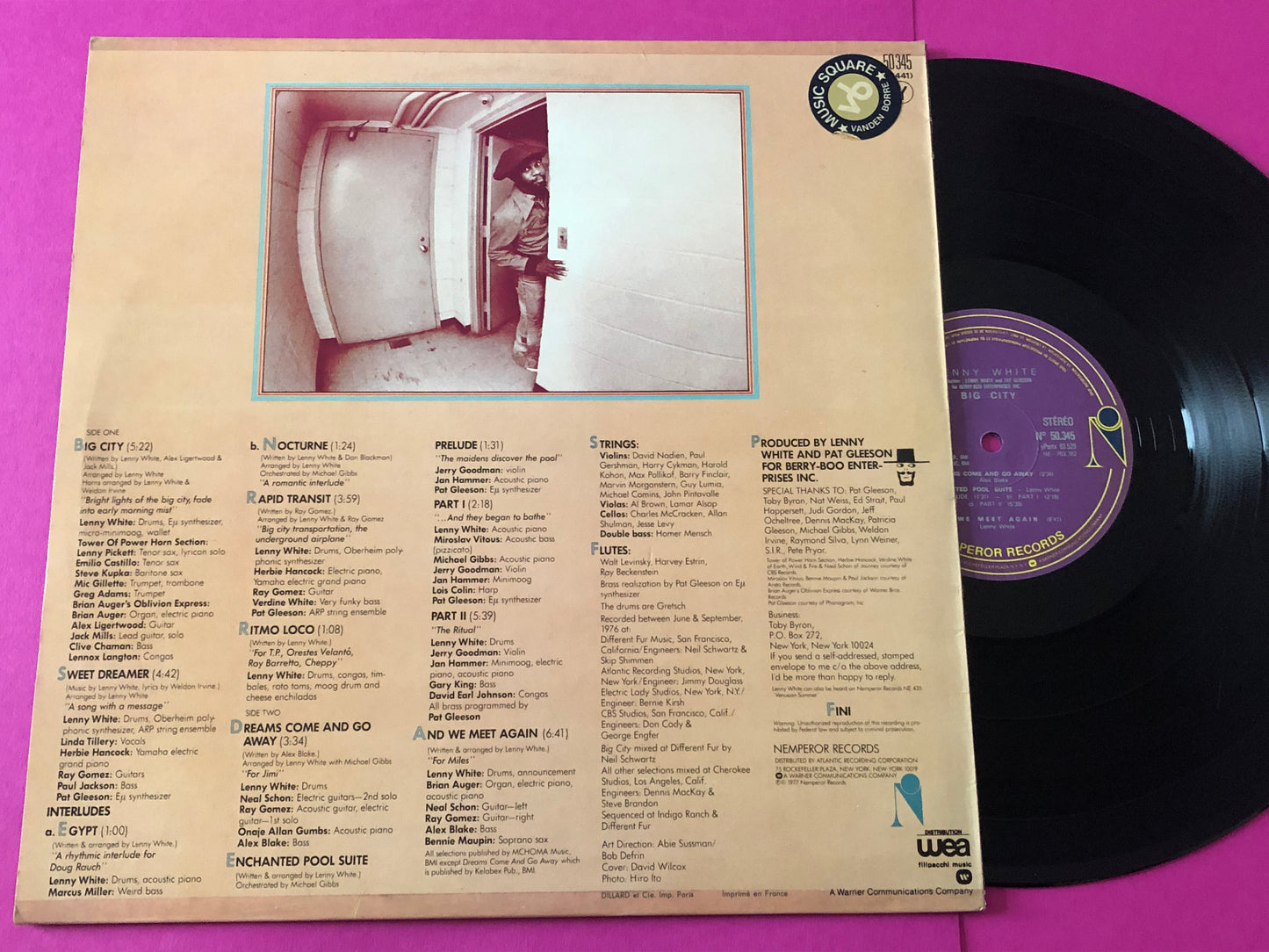 Lenny White : Big City (LP,Album)