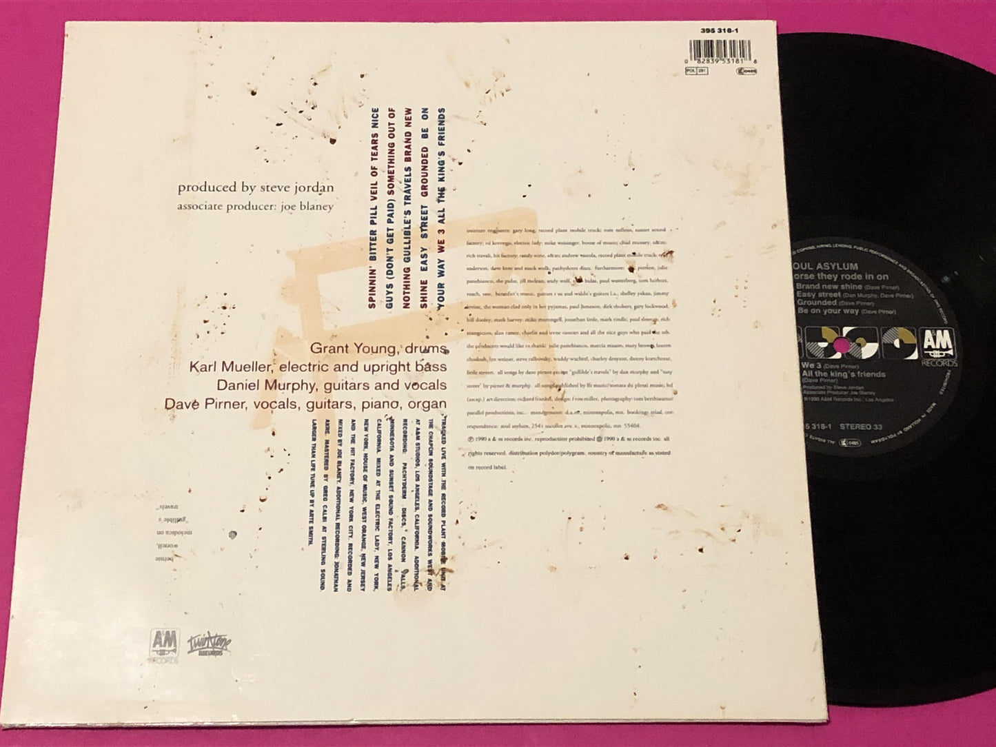 Soul Asylum (2) : And The Horse They Rode In On (LP,Album,Stereo)