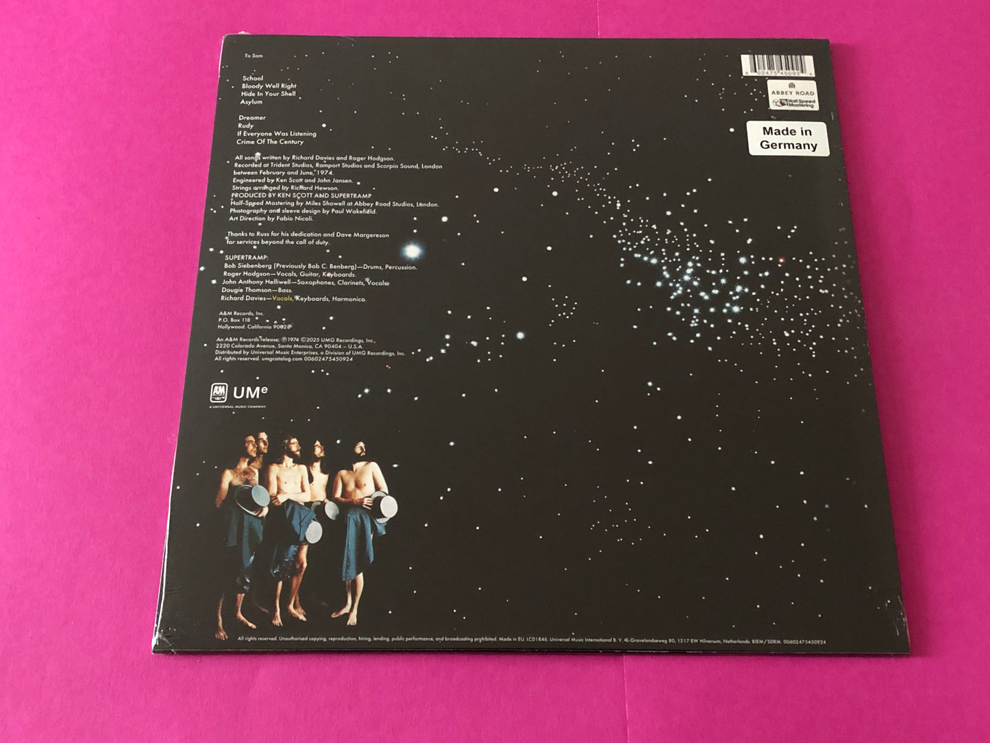 Supertramp : Crime Of The Century (LP,Album,Reissue,Remastered)
