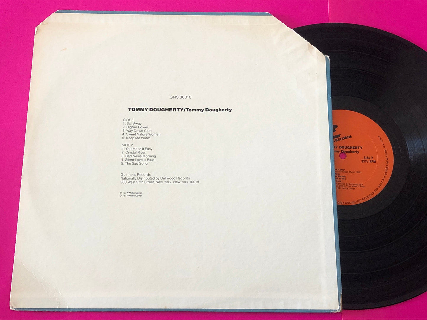 Tommy Dougherty : Tommy Dougherty (LP)