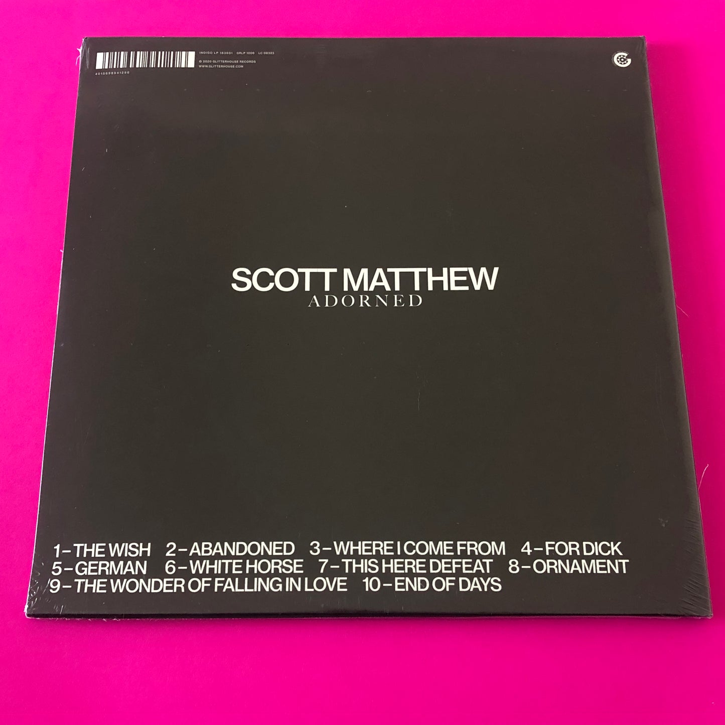 Scott Matthew : Adorned (LP, Album, 180)