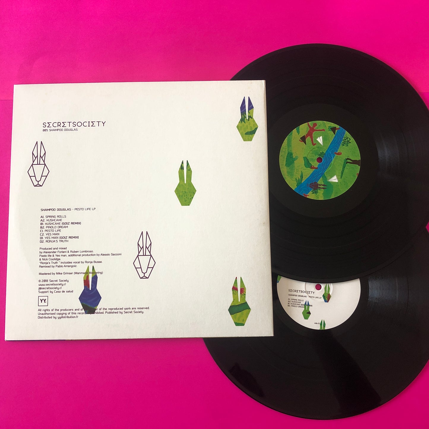 Shampoo Douglas : Pesto Life EP (2x12", EP)